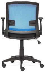 Кресло Scout ткань, черный/синий