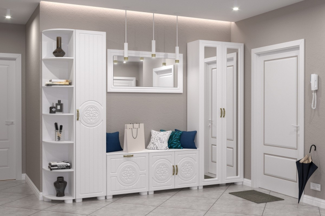 Тумба «Монблан» МБ-30К белое дерево