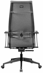Кресло МЕТТА &quot;ErgoLife&quot; 10 B1-162K, пластик, синхромеханизм, ткань, темно-серое