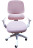 Кресло детское с поясничной поддержкой BRABIX KIDS "MG-225", сетка/ткань TW, розовое, 533316