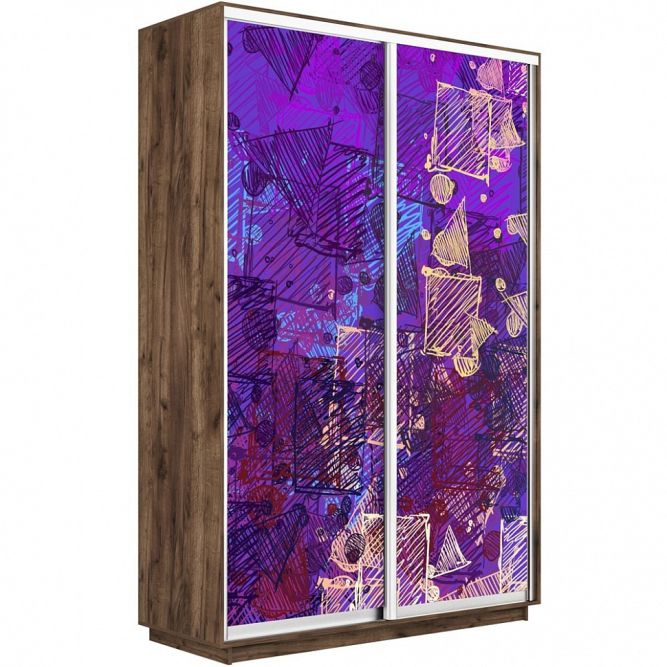 Шкаф-купе Экспресс 2-х дверный (Фото №1012)