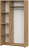 Шкаф трёхстворчатый МСП 1