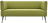 Диван мягкий трехместный &quot;Норд&quot;, &quot;V-700&quot;, 1560х720х730 мм, c подлокотниками, экокожа, светло-зеленый