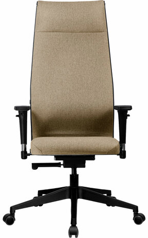 Кресло МЕТТА &quot;ErgoLife&quot; 10 B1-162D, пластик, синхромеханизм, 2D-подлокотники, ткань, бежевое
