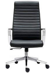 Кресло BRABIX PREMIUM Solo EX-730, алюминий, хром, экокожа, черное, 532936