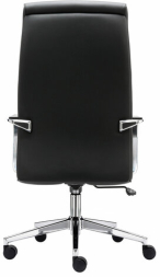 Кресло BRABIX PREMIUM Solo EX-730, алюминий, хром, экокожа, черное, 532936