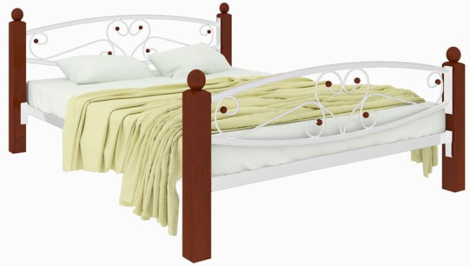 Металлическая кровать Каролина LuxPlus