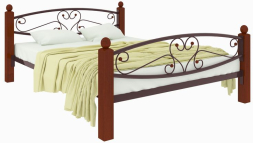 Металлическая кровать Каролина LuxPlus