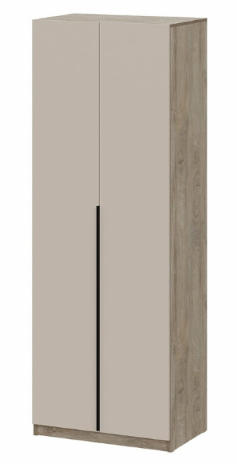 Шкаф 2-створчатый ШК 5 (800) Дуб Эндгрейн/Меланж