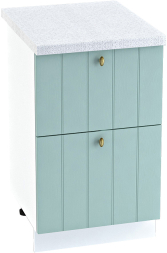 Шкаф нижний 2 ящика Кухня Прованс ШН2Я 500