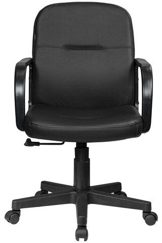 Кресло BRABIX &quot;Top MG-333&quot;, с подлокотниками, кожзам, черное, 532553