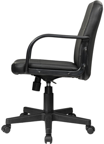 Кресло BRABIX &quot;Top MG-333&quot;, с подлокотниками, кожзам, черное, 532553