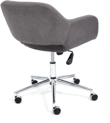 Кресло MODENA хром флок , серый, 29