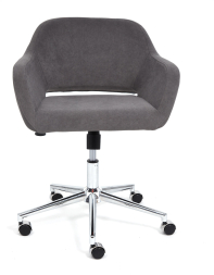 Кресло MODENA хром флок , серый, 29