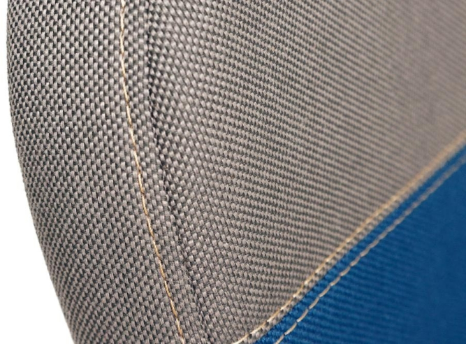 Кресло BAGGI ткань, серый/синий, С27/С24