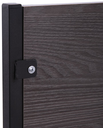 Стол BRABIX &quot;Smart CD-012&quot;, 500х580х750 мм, ЛОФТ, на колесах, металл/ЛДСП ясень, каркас черный, 641881