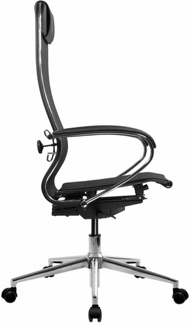 Кресло МЕТТА &quot;ErgoLife&quot; 10 B1-104K, хром, синхромеханизм, прочная сетка, черное