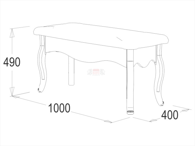 Банкетка Ольга 12