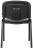 Стул для персонала и посетителей BRABIX &quot;Iso CF-005&quot;, черный каркас, кожзам черный, 531977