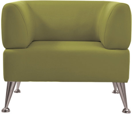 Кресло мягкое &quot;Норд&quot;, &quot;V-700&quot;, 820х720х730 мм, c подлокотниками, экокожа, светло-зеленое