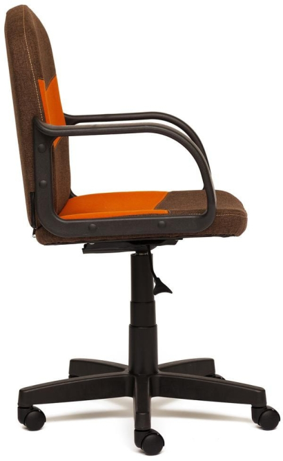 Кресло BAGGI ткань, коричневый/оранжевый, 3М7-147/С23