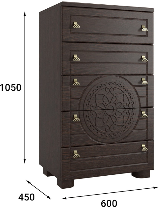 Комод «Монблан» МБ-35К венге