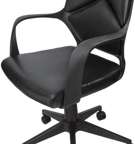 Кресло офисное BRABIX PREMIUM &quot;Prime EX-515&quot;, экокожа, черное, 531569