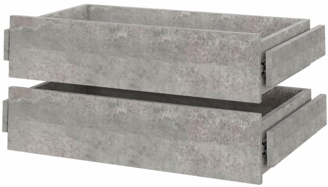 Шкаф 3-створчатый ШК 5 (1200) Цемент светлый/Белый шагрень