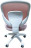 Кресло детское BRABIX KIDS "MG-230", без подлокотников, сетка/ткань TW, розовое, 533319