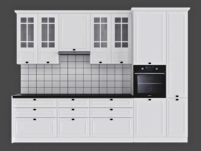 Стол Бьянка С-60 рабочий 2-х дверный (600*450*820) без столешницы
