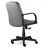 Кресло BRABIX &quot;Top MG-333&quot;, с подлокотниками, кожзам, серое, 532555