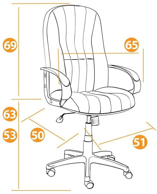 Кресло СН833 ткань/сетка, бордо/бордо, 2604/13
