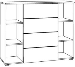Тумба для обуви Остин 16.121