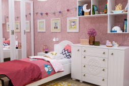 Комод «Монблан» МБ-36К белое дерево