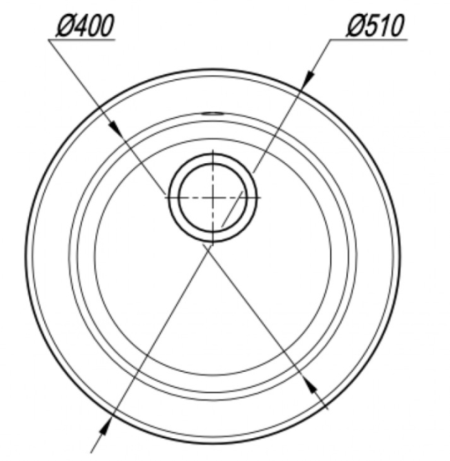 Мойка для кухни из искусственного камня Florentina Антик