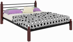 Металлическая кровать Милана Lux