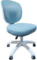 Кресло детское BRABIX KIDS "MG-230", без подлокотников, сетка/ткань TW, голубое, 533320