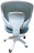 Кресло детское BRABIX KIDS "MG-230", без подлокотников, сетка/ткань TW, голубое, 533320