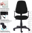 Кресло BRABIX &quot;Comfort MG-321&quot;, регулируемая эргономичная спинка, ткань, черное, 532556