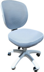 Кресло детское BRABIX KIDS "MG-230", без подлокотников, сетка/ткань TW, серое, 533321