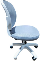 Кресло детское BRABIX KIDS "MG-230", без подлокотников, сетка/ткань TW, серое, 533321