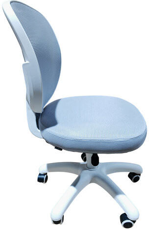 Кресло детское BRABIX KIDS "MG-230", без подлокотников, сетка/ткань TW, серое, 533321