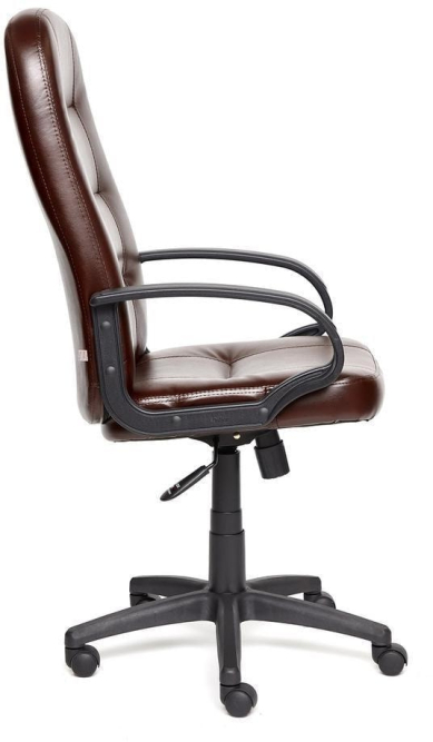 Кресло DEVON кож/зам, коричневый, 2 TONE