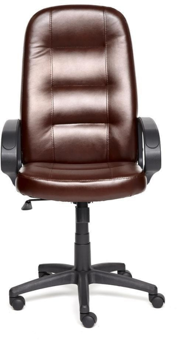 Кресло DEVON кож/зам, коричневый, 2 TONE