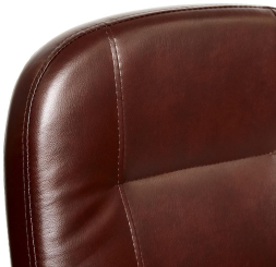 Кресло DEVON кож/зам, коричневый, 2 TONE