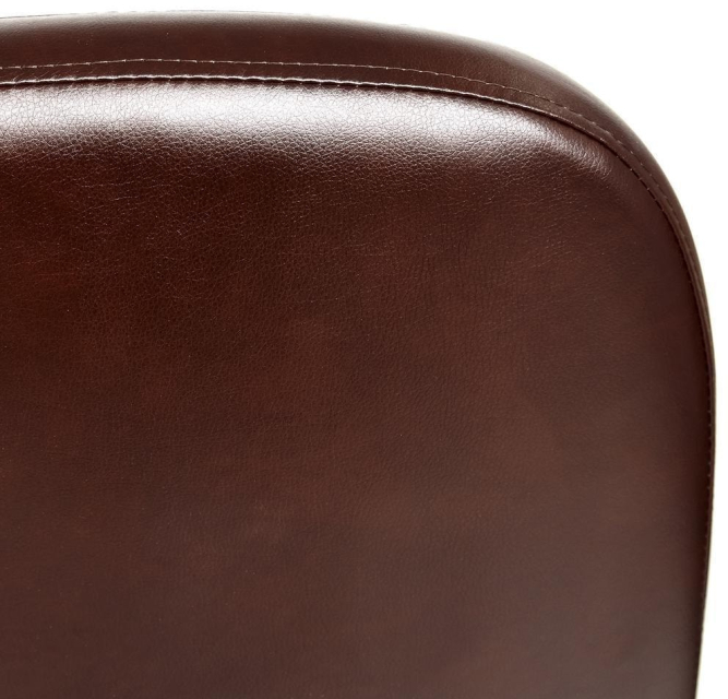 Кресло DEVON кож/зам, коричневый, 2 TONE