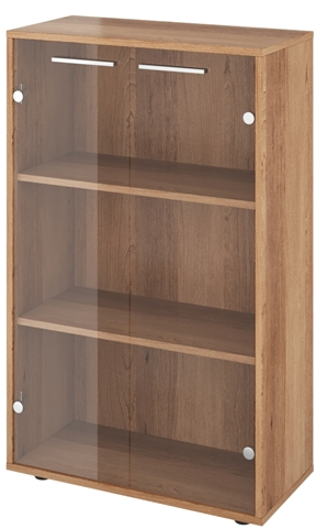 Шкаф никзий со стеклом   КЦ36