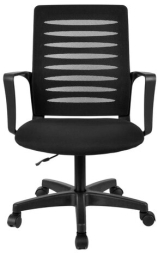 Кресло офисное Webstar, ткань, черное C11