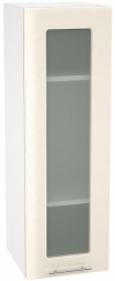 Шкаф верхний высокий со стеклом с 1 ств. Кухня Валерия ШВС 309 (глянец)