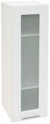 Шкаф верхний высокий со стеклом с 1 ств. Кухня Валерия ШВС 309 (глянец)